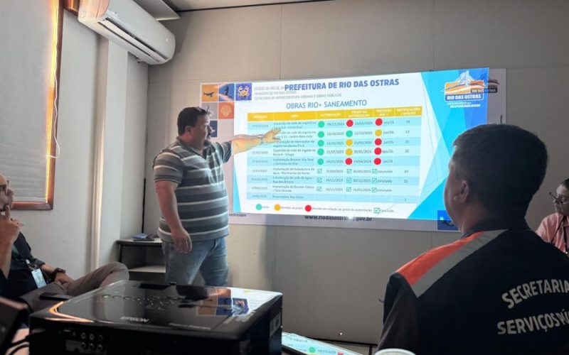 Reunião técnica acompanha o andamento das obras e o cumprimento dos prazos Foto: Akilla Ribeiro