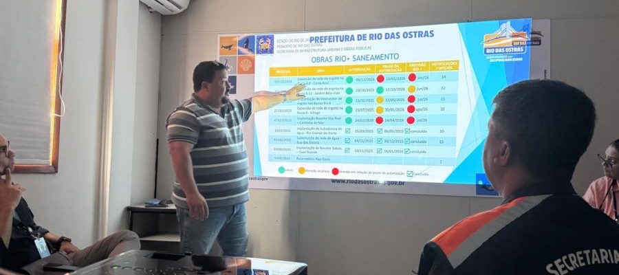 Reunião técnica acompanha o andamento das obras e o cumprimento dos prazos Foto: Akilla Ribeiro