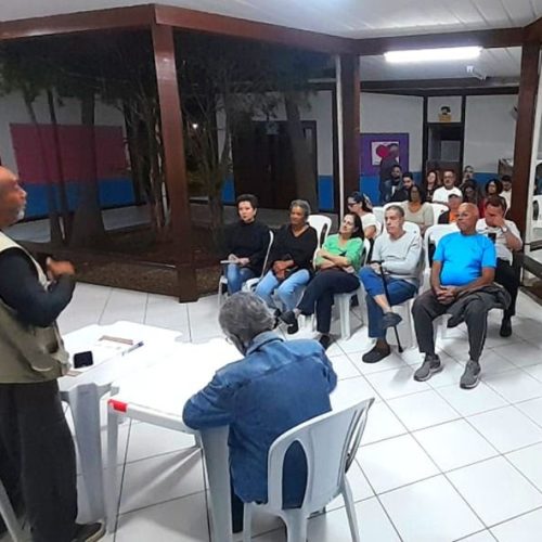 Primeira Audiência Pública reuniu moradores do Setor Geográfico O Foto: Divulgação