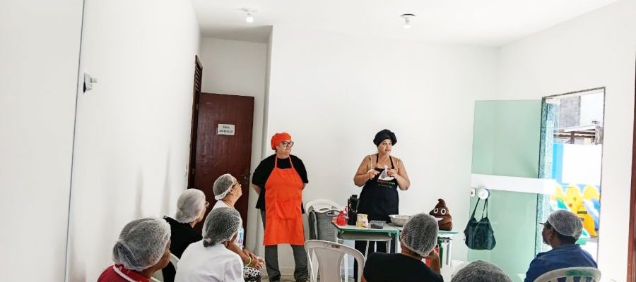 A oficina de gastronomia apresenta receitas rápidas e simples Foto: Divulgação