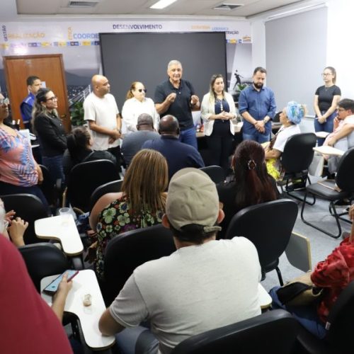 Durante o encontro, o prefeito destacou a importância de manter o diálogo permanente Foto: Ákilla Ribeiro