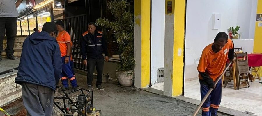 Não há indícios de risco estrutural nas edificações do entorno. Foto: Divulgação