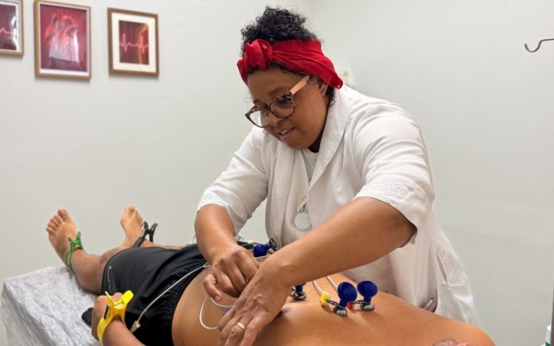 Além de facilitar acesso ao exame, a nova sala de eletrocardiograma agiliza atendimentos e diagnósticos Foto: Ákilla Ribeiro