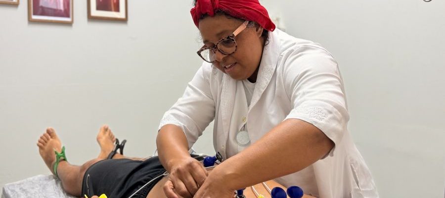 Além de facilitar acesso ao exame, a nova sala de eletrocardiograma agiliza atendimentos e diagnósticos Foto: Ákilla Ribeiro