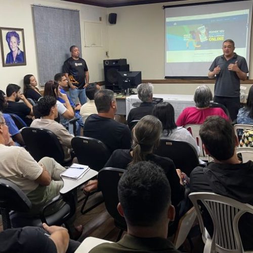 A reunião aconteceu no auditório da Secretaria de Desenvolvimento Econômico e Turismo Foto: Divulgação