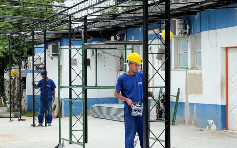 Centro de Saúde recebe obra importante de reforma, ampliação e adequação, dando mais conforto a pacientes e servidores Foto: Alexandre Leite