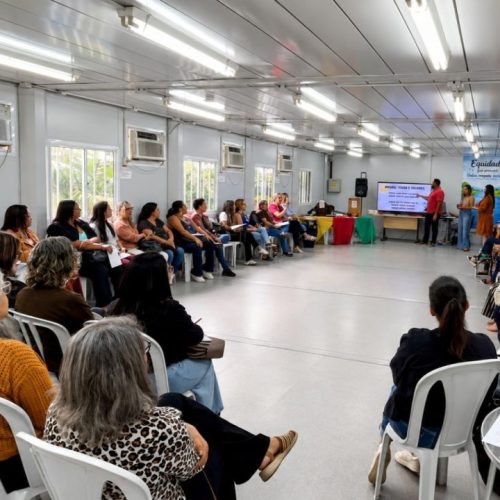 Iniciativa abordou o papel da escola na construção de práticas inclusivas. Foto: Divulgação