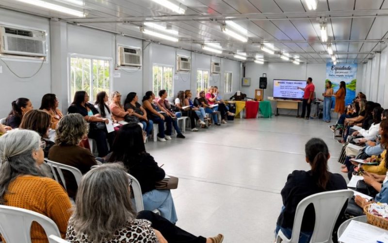 Iniciativa abordou o papel da escola na construção de práticas inclusivas. Foto: Divulgação