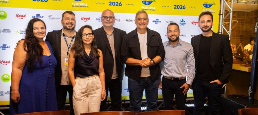 Coletiva de imprensa realizada na última segunda-feira, 27 de julho, a Prefeitura de Rio das Ostras, em parceria com o Núcleo Gourmet, Sindicomércio e o Sesc RJ, apresentou oficialmente os detalhes do Festival Gastronômico e Festival Sesc de Inverno 2026. Foto: Like Produtora