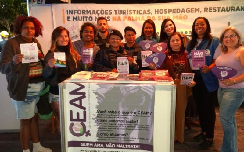 Conscientização e orientação voltada ao enfrentamento da violência contra a mulher Foto: Divulgação