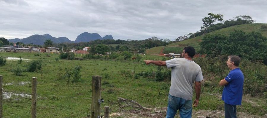 Durante a visita, foram observadas as características das propriedades Foto: Divulgação