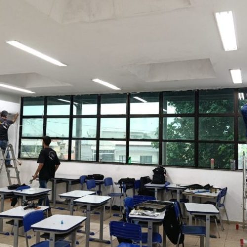 A climatização está sendo implantada de forma organizada e responsável. Foto: Divulgação