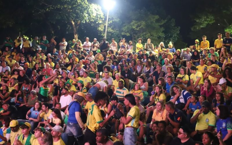 A Praça da Baleia é um dos pontos com internet gratuita Foto: Divulgação