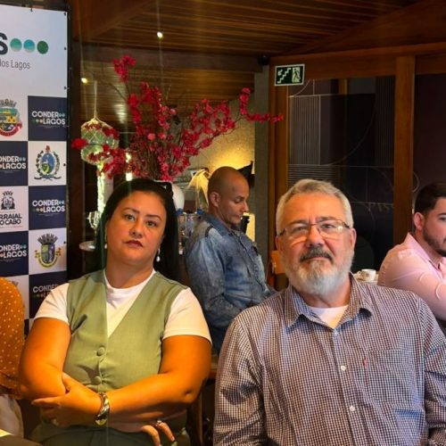 Durante o encontro, foram apresentados dados sobre o cenário empresarial da Região dos Lagos Foto: Divulgação