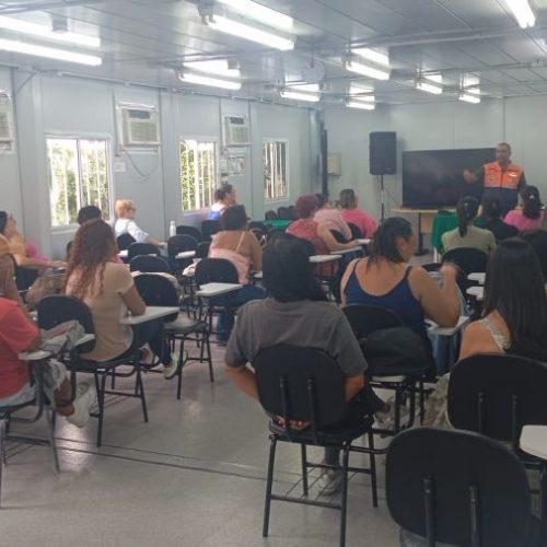 O treinamento também integra as ações preventivas da Defesa Civil Foto: Divulgação