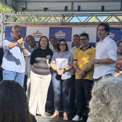 A cerimônia de inauguração contou com a presença de autoridades e gestores municipais Foto: Ákilla Ribeiro