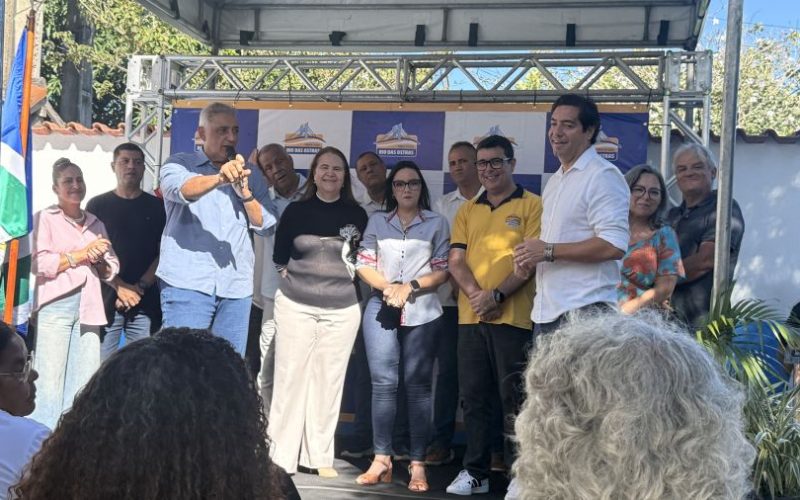 A cerimônia de inauguração contou com a presença de autoridades e gestores municipais Foto: Ákilla Ribeiro