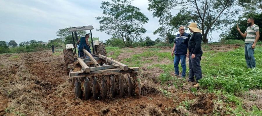 No caso do feijão, estão sendo utilizadas sementes cedidas pela Pesagro-Rio Foto: Divulgação