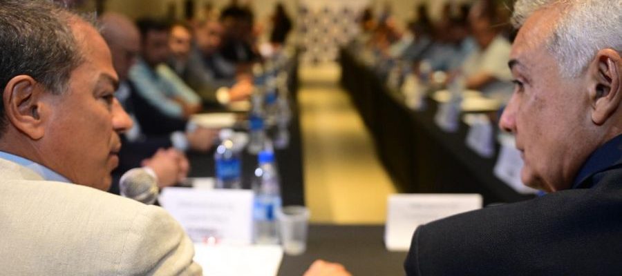 O encontro teve como foco o julgamento das ações, que tramitam no Supremo Tribunal Federal (STF) Foto: César Ferreira