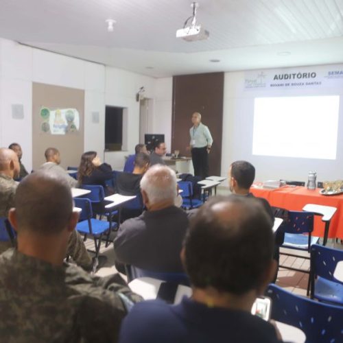 A iniciativa teve como objetivo orientar e atualizar agentes de fiscalização Foto: Jorge Ronald