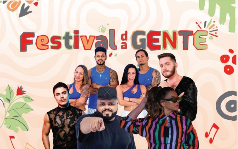 O Festival da Gente acontece na Concha Acústica, nos dias 13 e 14 de junho Foto: Divulgação