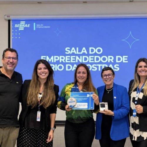 Sala do Empreendedor conquistou o Troféu “Município Destaque” e recebeu certificados por mobilização em eventos. Foto: divulgação