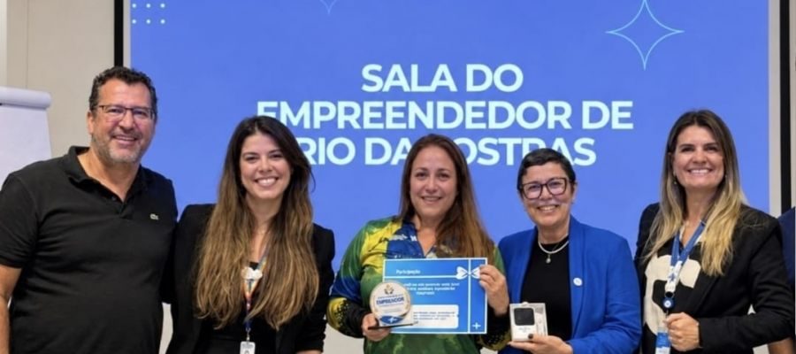 Sala do Empreendedor conquistou o Troféu “Município Destaque” e recebeu certificados por mobilização em eventos. Foto: divulgação