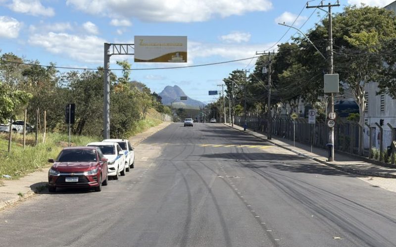 Município reforça manutenção da sinalização viária