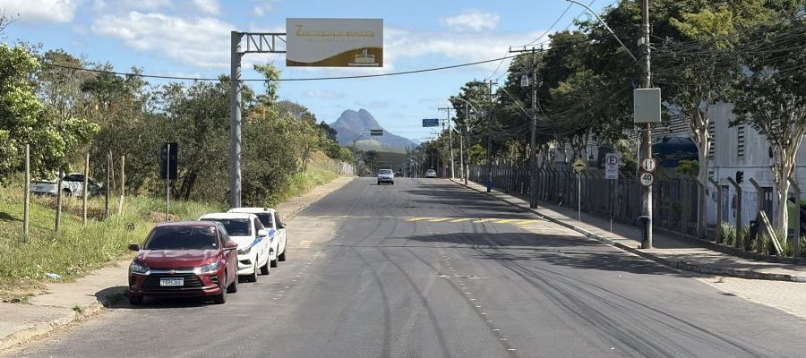 Município reforça manutenção da sinalização viária