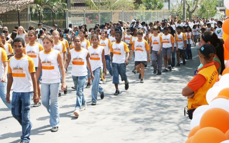 Alunos das unidades escolares estão prontos para o desfile Foto: Divulgação