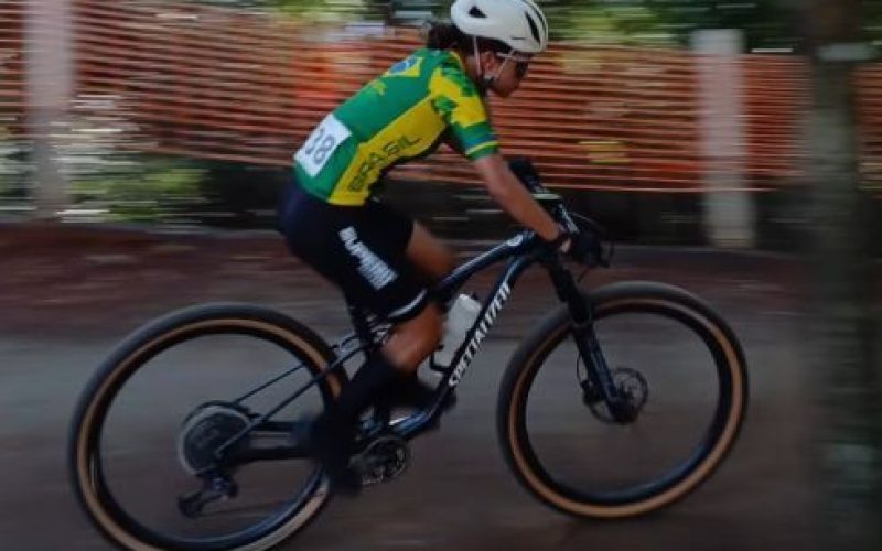 Ciclista conquistou a 6ª colocação no campeonato. Foto: Divulgação