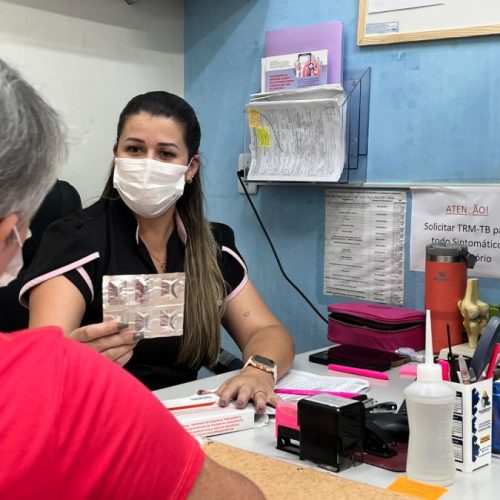 Município oferece tratamento e medicamento gratuitos e orienta sobre a tuberculose Foto: Ákilla Ribeiro