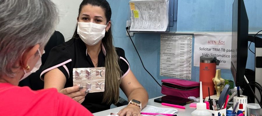 Município oferece tratamento e medicamento gratuitos e orienta sobre a tuberculose Foto: Ákilla Ribeiro