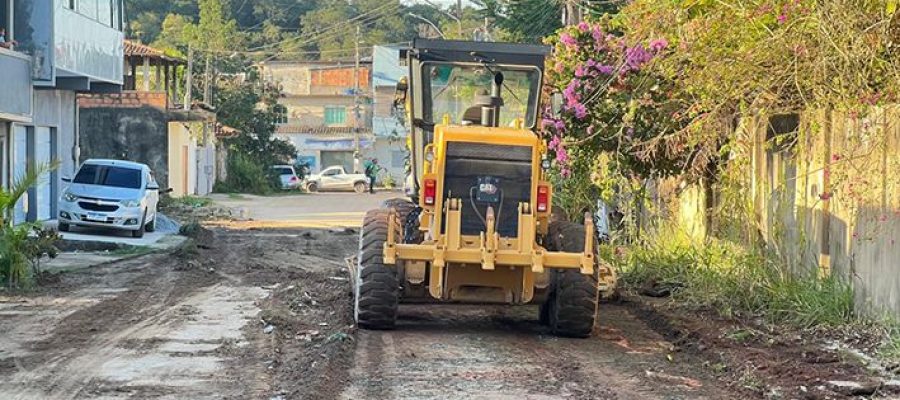 As intervenções incluem recuperação de vias pavimentadas e não pavimentadas, planejamento estratégico para as localidades e manutenção de equipamentos públicos Foto: Ákilla Ribeiro