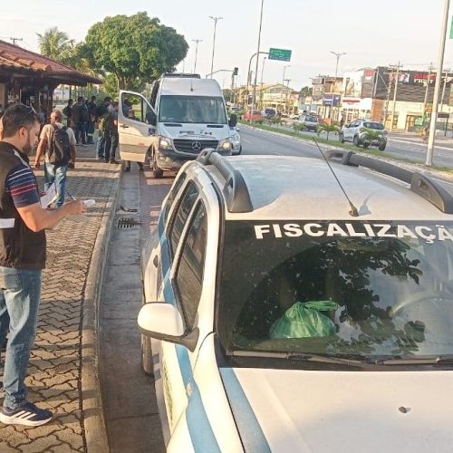 Ação verificou a ocorrência de transporte irregular de passageiros entre outras irregularidades Foto: Divulgação