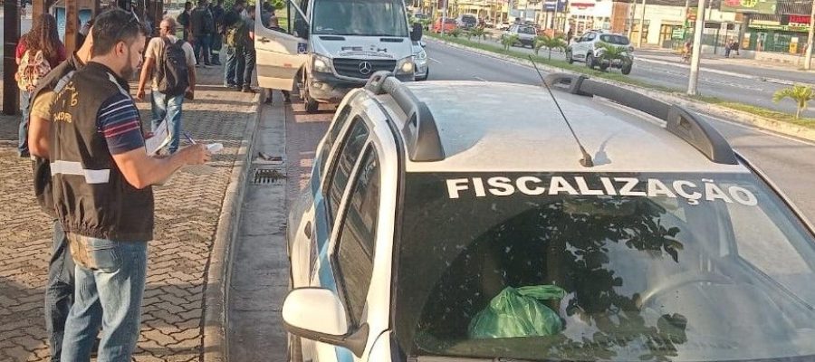 Ação verificou a ocorrência de transporte irregular de passageiros entre outras irregularidades Foto: Divulgação
