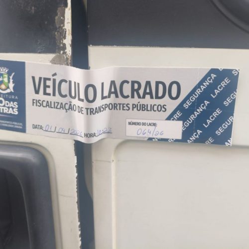 A fiscalização aconteceu no Centro e no Jardim Miramar Foto: Divulgação