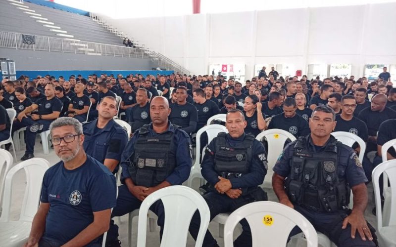 Na ocasião, os agentes participaram da palestra “Direito Operacional e Aplicação da Lei no Teatro de Operações” Foto: Divulgação