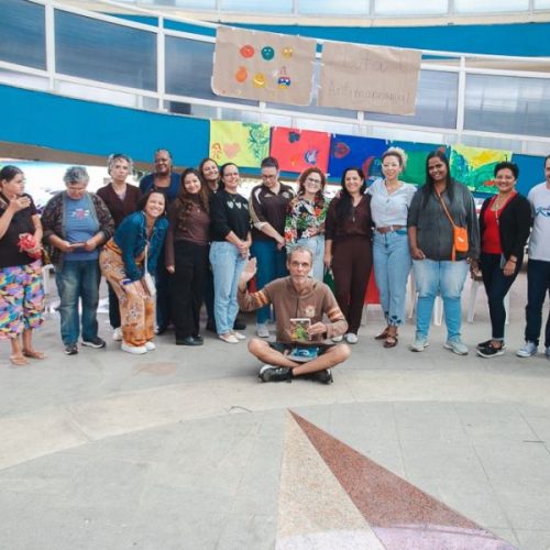 Evento na Sede da Prefeitura marcou a Luta Antimanicomial com arte, informação e inclusão Foto: Ákilla Ribeiro