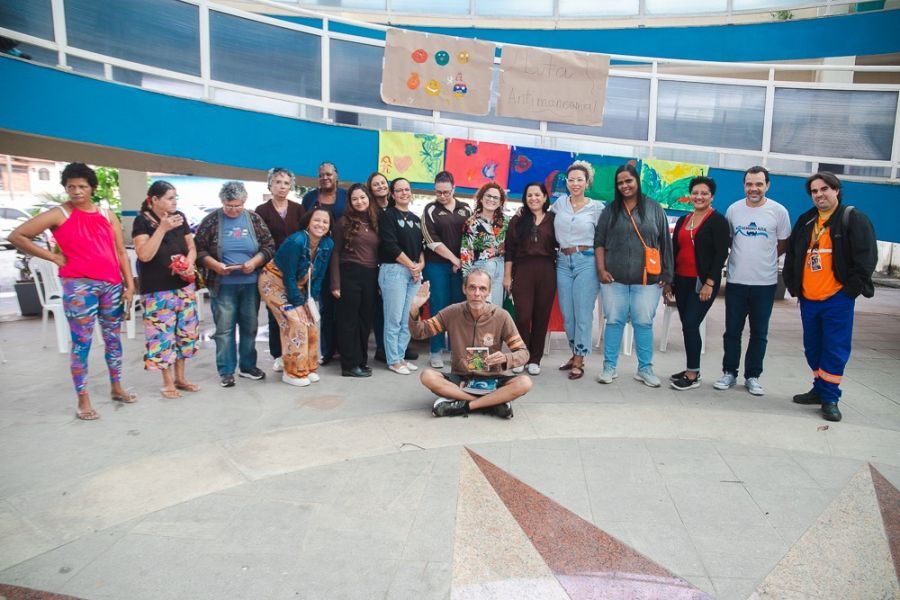 Evento na Sede da Prefeitura marcou a Luta Antimanicomial com arte, informação e inclusão Foto: Ákilla Ribeiro