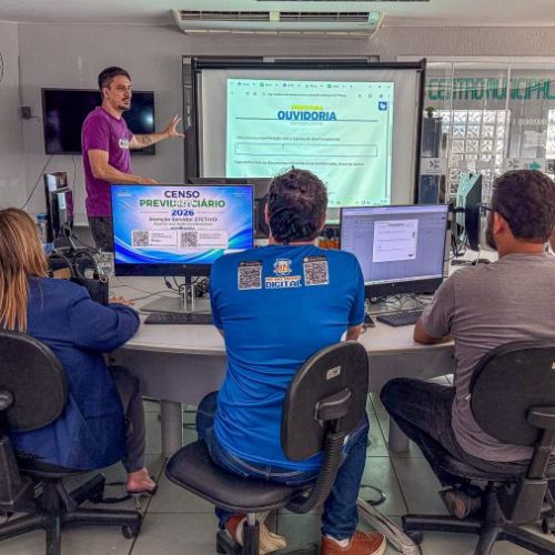 Durante o treinamento, os participantes receberam orientações sobre as funcionalidades da plataforma Foto: Divulgação