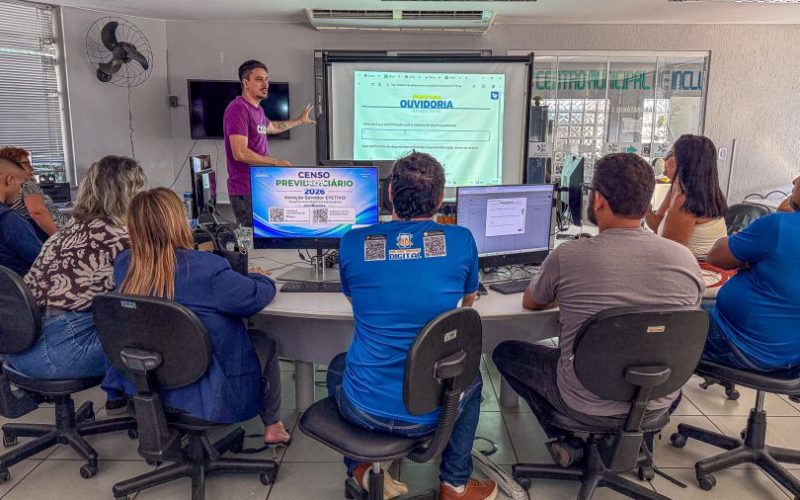 Durante o treinamento, os participantes receberam orientações sobre as funcionalidades da plataforma Foto: Divulgação