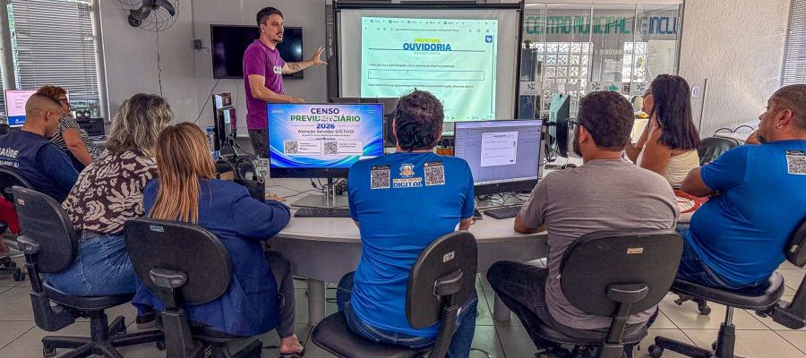 Durante o treinamento, os participantes receberam orientações sobre as funcionalidades da plataforma Foto: Divulgação