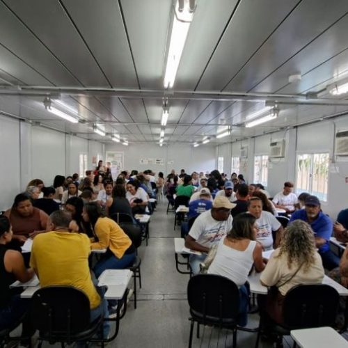 Workshop foi voltado para ACS e ACE para que ajudar a identificar pessoas em sofrimento psíquico Foto: Divulgação