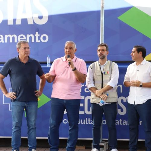 A solenidade marcou o lançamento oficial do funcionamento da Unidade Móvel Foto: Secom