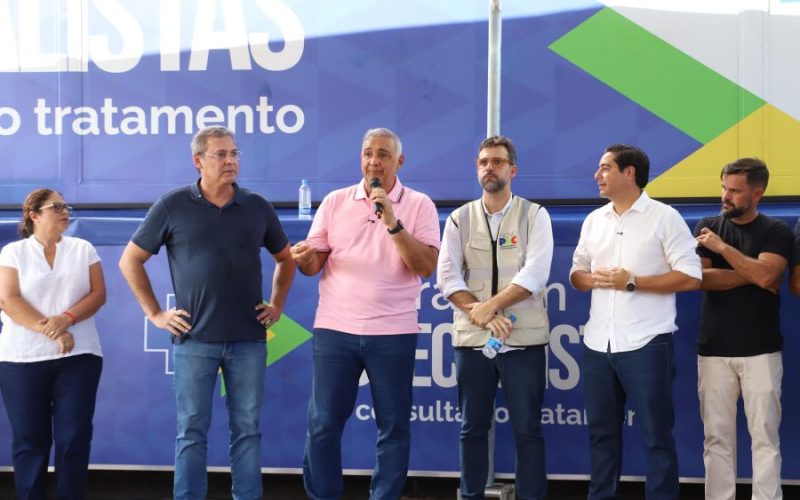 A solenidade marcou o lançamento oficial do funcionamento da Unidade Móvel Foto: Secom