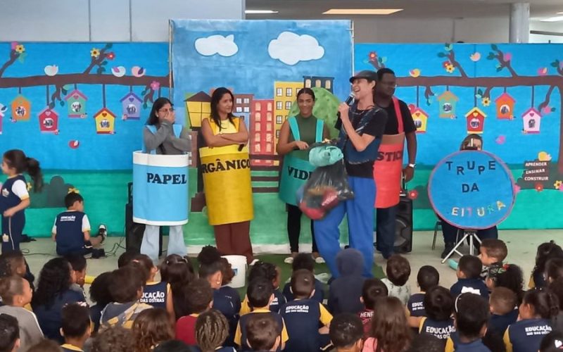 “O Planeta pede Socorro” diverte ao mesmo tempo que orienta sobre a questão ambiental Foto: Divulgação